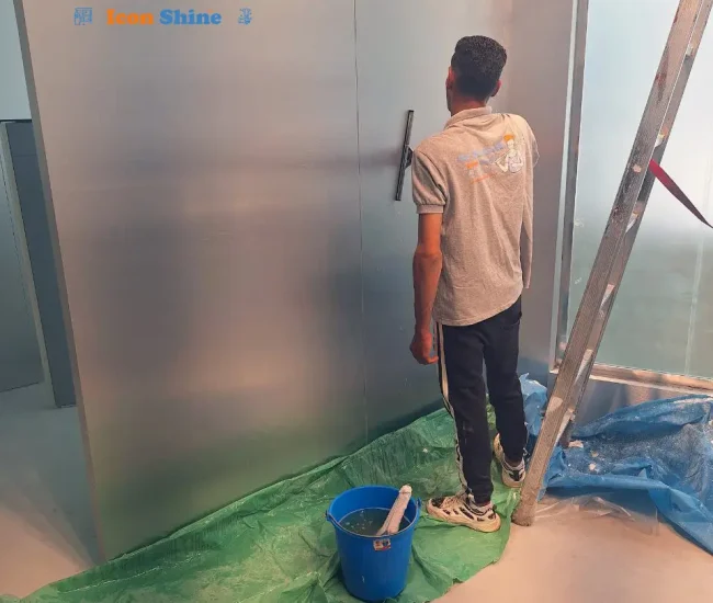 شركة نظافة - خدمات تنظيف - خدمات التنظيف - شركة النجيب - ايكون شاين - شركة تنظيف - تنظيف واجهات - تنظيف زجاج - تنظيف واجهات زجاجية - تنظيف كلادنج - كلادينج - تنظيف واجهات المحلات