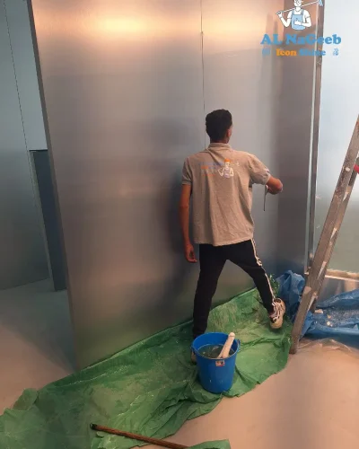 شركة نظافة - خدمات تنظيف - خدمات التنظيف - شركة النجيب - ايكون شاين - شركة تنظيف - تنظيف واجهات - تنظيف زجاج - تنظيف واجهات زجاجية - تنظيف كلادنج - كلادينج - تنظيف واجهات المحلات