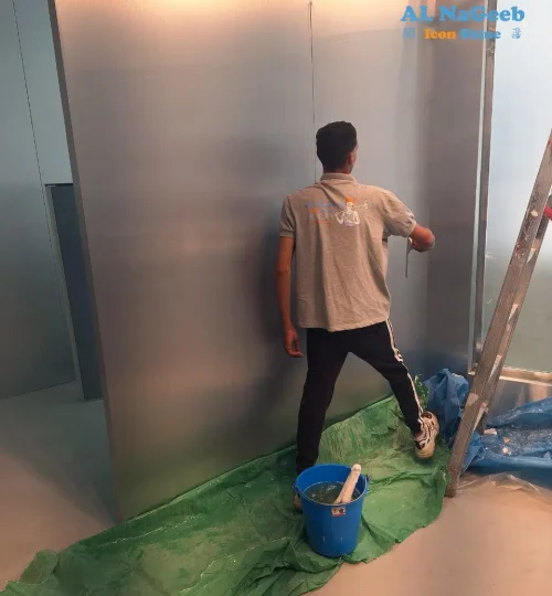 شركة نظافة - خدمات تنظيف - خدمات التنظيف - شركة النجيب - ايكون شاين - شركة تنظيف - تنظيف واجهات - تنظيف زجاج - تنظيف واجهات زجاجية - تنظيف كلادنج - كلادينج - تنظيف واجهات المحلات