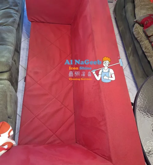 كنبة بعد التنظيف - تنظيف كنب - نظافة كنب - تنظيف مفروشات - نظافة مفروشات - تنظيف عميق - تنظيف شاليهات - شركة نظافة - النجيب ايكون شاين - النجيب للتنظيف - خدمات تنظيف - تنظيف السجاد و المفروشات